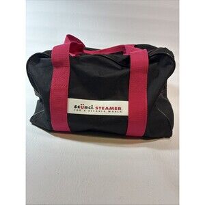 Scunci Steamer SS-1000 With Accessories & Storage Bag Portable Tested - Works